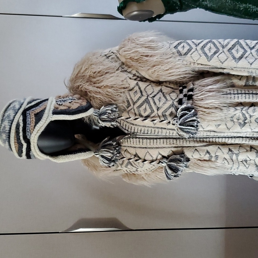 *Rare* Anna Sui Fall 2015 Runway Penny Lane Afghan Style Coat - Picture 7 of 7